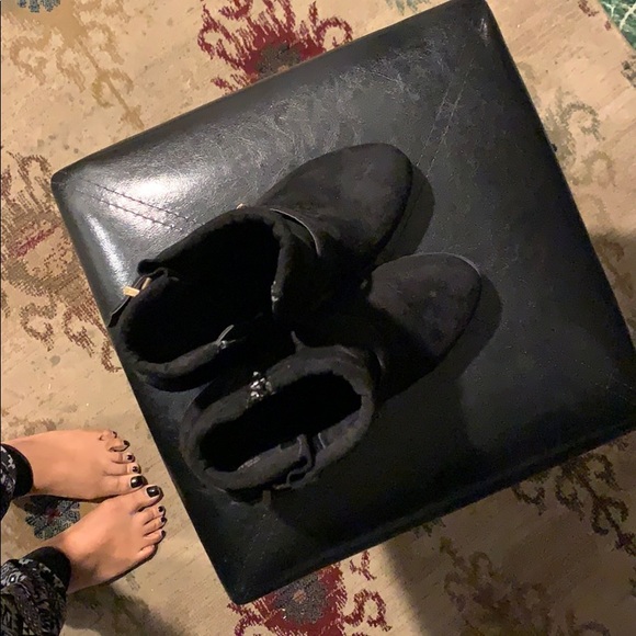 Black shoe dazzle booties - Picture 4 of 4